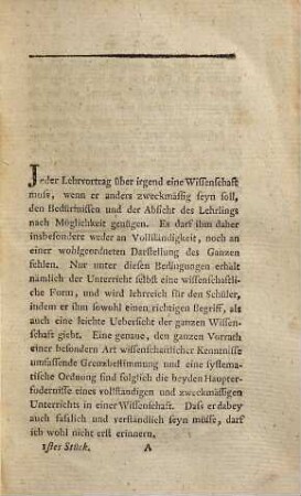 A. F. Nolde's Beyträge zur Geburtshülfe, 1. Stück