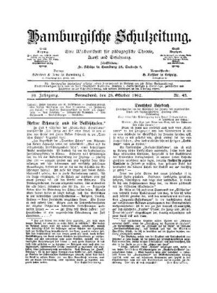 Deutsches Lesebuch : eine kritische Würdigung ; (Fortsetzung und Schluß)