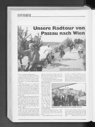 Unsere Radtour von Passau nach Wien