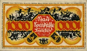 Stoffgeld - 1000 Mark