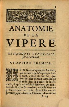 Nouvelles Experiences sur la Vipere
