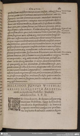 [De peregrinatione oratio]