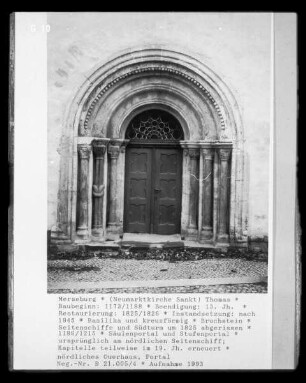 Neumarktkirche Sankt Thomae — Portal