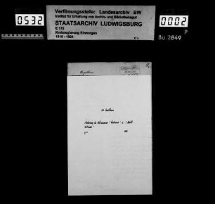 Namensänderungen von Ortschaften, Höfen und Markungen, OA Crailsheim