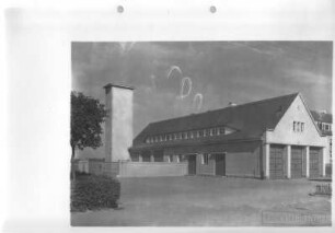 Dresden-Hellerau. Feuerwehr-Depot (1920/1930; Heimstättengesellschaft Sachsen/ H. G. S.)