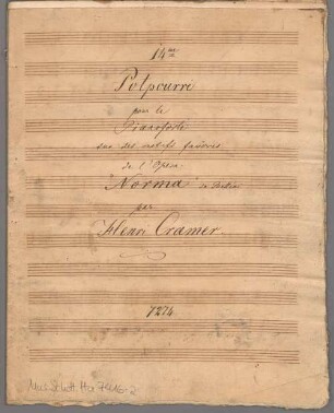Potpourris - pf. - BSB Mus.Schott.Ha 7416-2