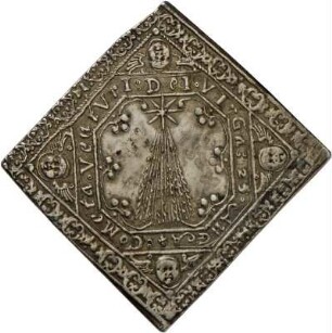 Medaille auf einen Kometen 1618