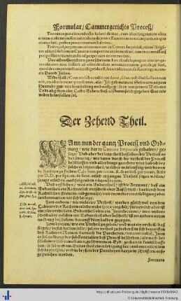 Zehender Theil.