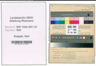 Entnazifizierung Karl Koeppe , geb. 29.05.1887 (Polizist)