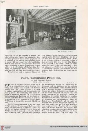 14: Deutsche Kunstausstellung Dresden 1899, [2]
