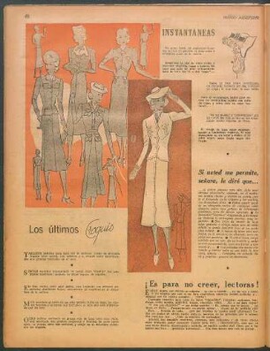 Los últimos croquis