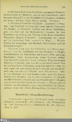 Eisenbahn Zittau-Reichenberg