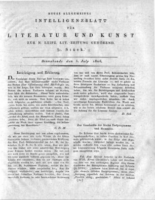 1806-07-05 : 31. Stück