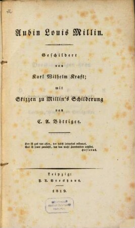 Aubin Lönis Millin
