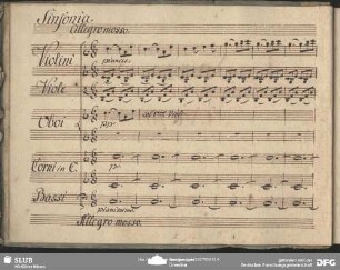 Einlage Sinfonia (Anonymus)