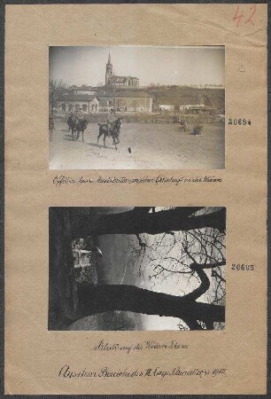 Blick auf die Woevre-Ebene