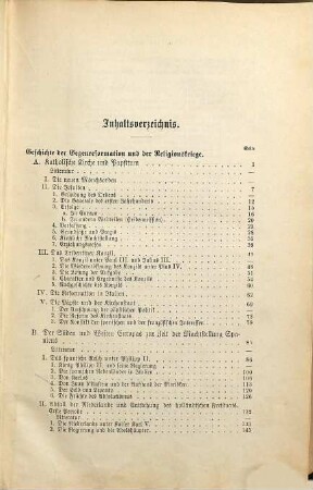 Allgemeine Weltgeschichte : mit besonderer Berücksichtigung des Geistes- und Culturlebens der Völker und mit Benutzung der neueren geschichtlichen Forschungen, 11. Geschichte der Gegenreformation und der Religionskriege