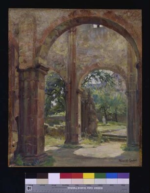 Blick in die Totenkirche bei Treysa