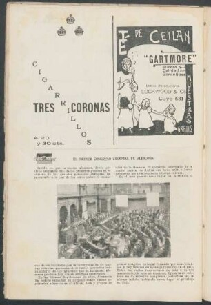 El Primer Congreso Colonial en Alemania
