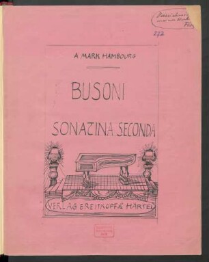Sonatina seconda; KinBu 259