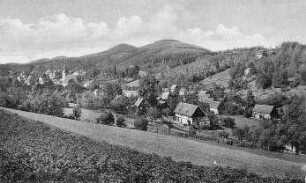 Jonsdorf. Ortsansicht, Ansichtskarte