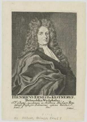Bildnis des Henricvs Ernestvs Kestnervs