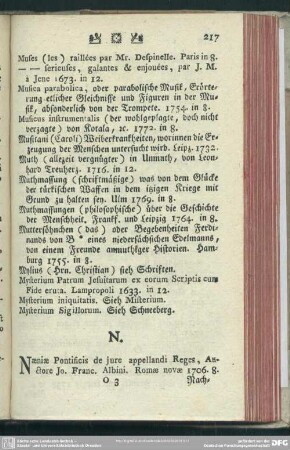 [Naeniae - Nuptialia]