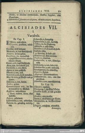 Alcibiades VII.