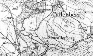 Crostau-Callenberg. Meßtischblatt, Sekt. Schirgiswalde, Nr. 70, 1882