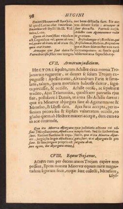 CVII. Armorum judicium.