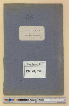 Fall Korvettenkapitän a. D. Hans Adam: Bd. 1