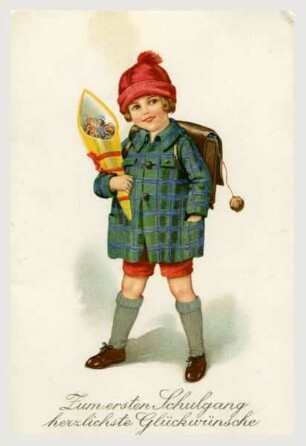 Zum ersten Schulgang herzlichste Glückwünsche