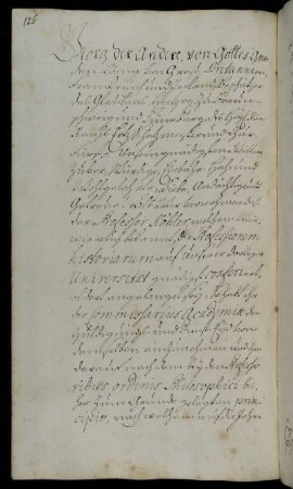Berufung des Professors der Geschichte Köhler.
