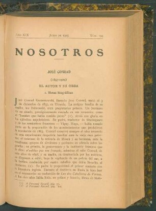 José Conrad (1857-1924) - El autor y su obra