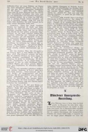 5: Münchener Kunstgewerbe-Ausstellung
