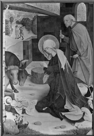 Pfullendorfer Altar — Die Geburt Christi
