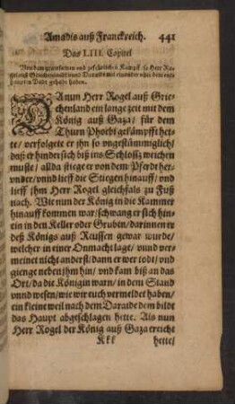 Das LIII. Capitel.