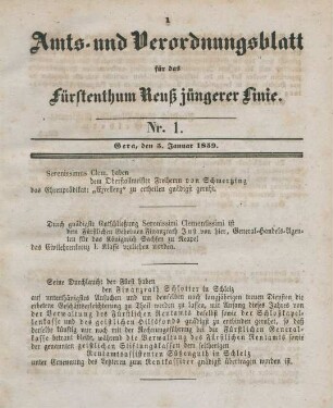 5. Januar-28. December = No. 1-52
