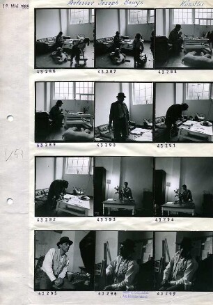Portraitserie Joseph Beuys