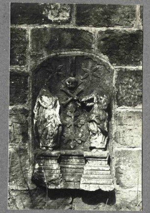 alter Friedhof. Grabstein 18. Jh.