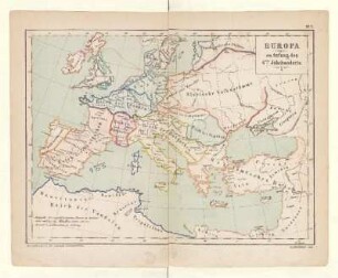 Europa zu Anfang des 6ten Jahrhunderts
