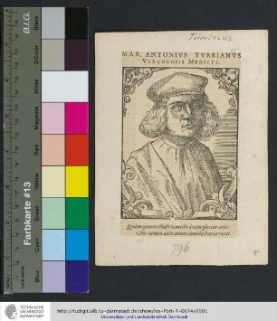 Mar. Antonivs Tvrrianvs Veronensis Medicvs