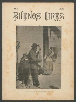 Croquis bonaerenses - El ciego de las décimas - [Fotografía]