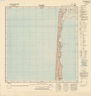1115 Rantum (Insel Sylt) (4-cm-Karte) Meßtischblatt [alte Nr. 122]