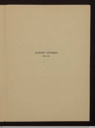 Albert Verwey