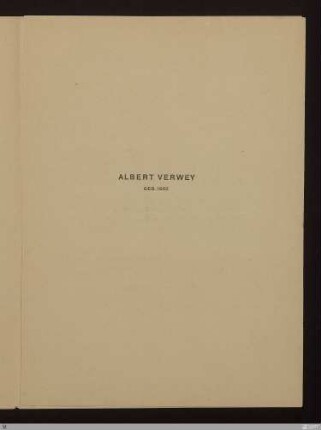 Albert Verwey