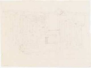 Grünflächen am Bereitschaftslager der Pommerschen Industrie, Barth-Stein: Lageplan mit Gartenplan