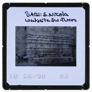 Bari, S. Nicola : Südwestturm, Westseite
