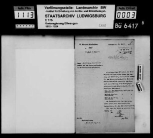Schreinerinnung für den Oberamtsbezirk Crailsheim