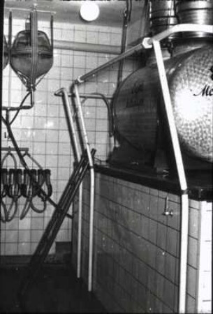 Milchbehandlungsraum der Melkstandanlage Jena-Zwätzen